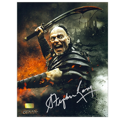 Stephen Lang Autographed 8x10 Conan the Barbarian Photo