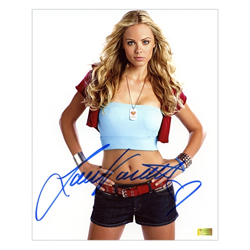 Laura Vandervoort Autographed 8x10 Smallville Kara Photo