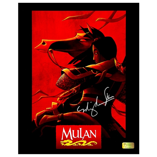 Ming-Na Wen Autographed 8x10 Mulan Photo