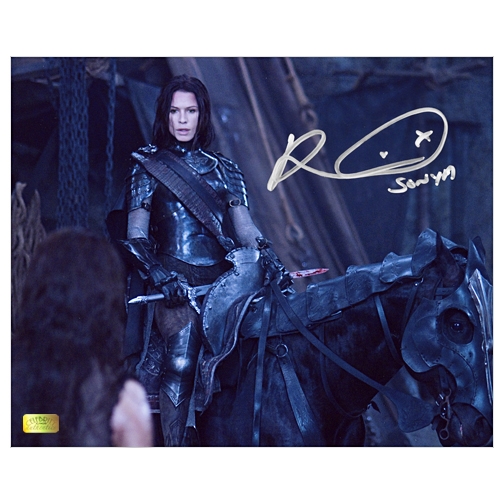 Rhona Mitra Autographed 8x10 Underworld Boyfriend Photo