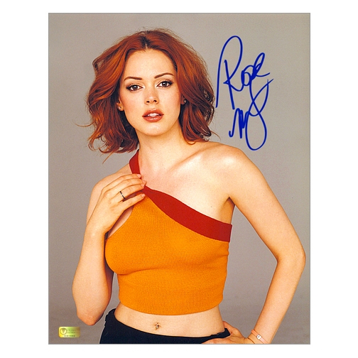 Rose McGowan Autographed 8x10 Charmed Portrait Photo