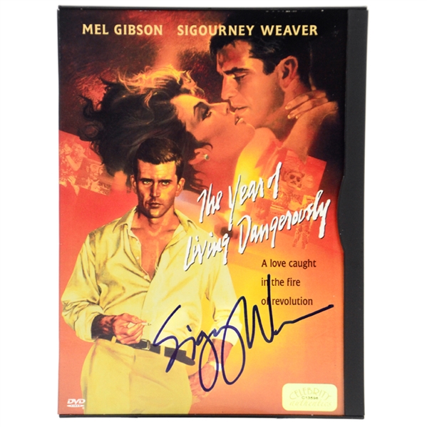 Sigourney Weaver Autographed The Year of Living Dangerously DVD