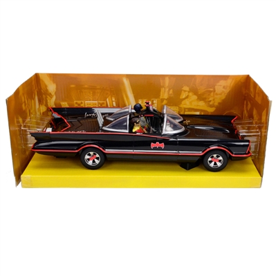 Adam West and Burt Ward Autographed Classic TV Series Deluxe Batmobile
