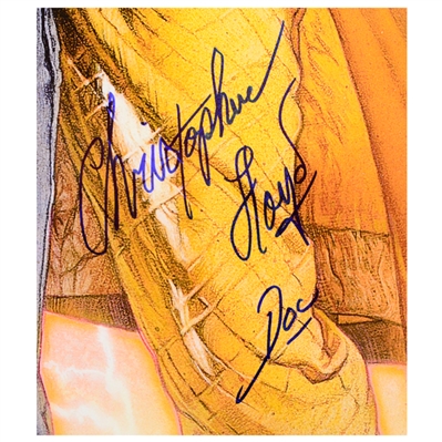 Michael J. Fox, Christopher Lloyd, Lea Thompson and Thomas Wilson Autographed Back to the Future Part II 27x40 Poster