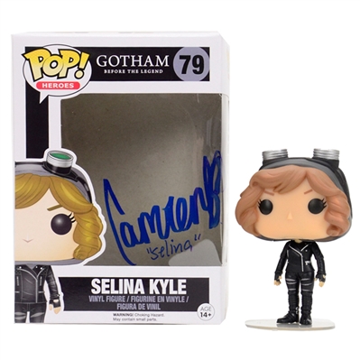 Camren Bicondova Autographed Gotham Selina Kyle POP Vinyl Figure