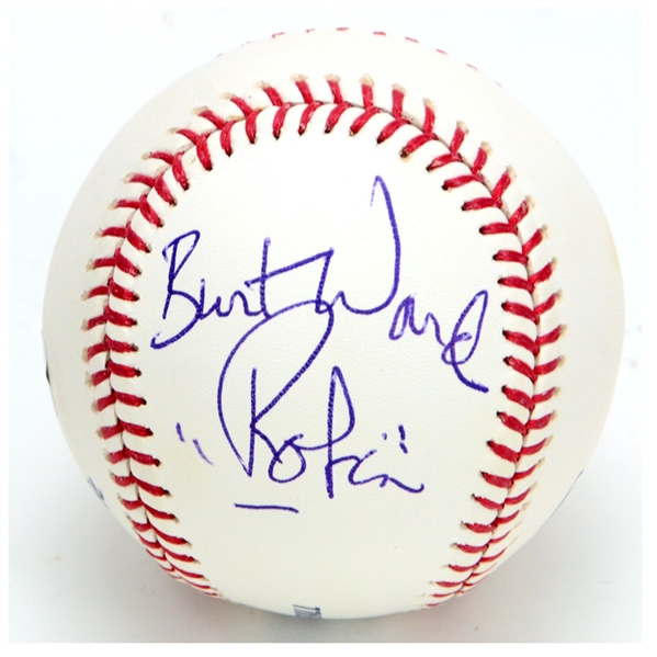 Burt Ward Autographed Official Major League Baseball