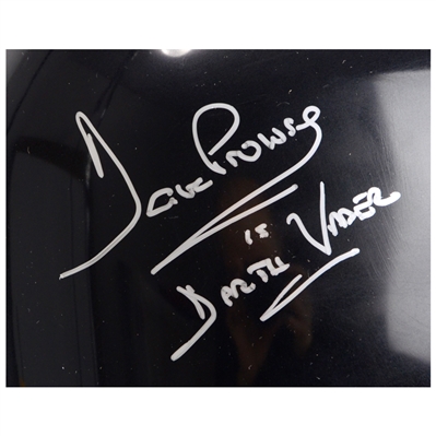 David Prowse Autographed Star Wars Darth Vader Screen Accurate Helmet