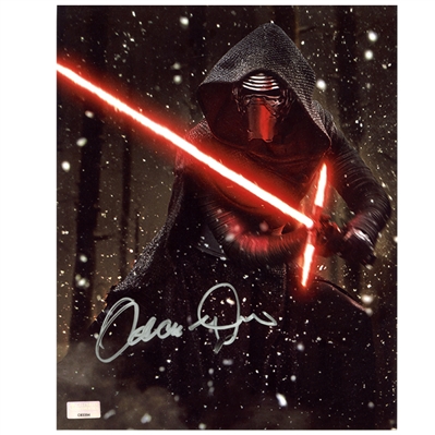 Adam Driver Autographed Star Wars: The Force Awakens 8×10 Kylo Ren Starkiller Base Photo