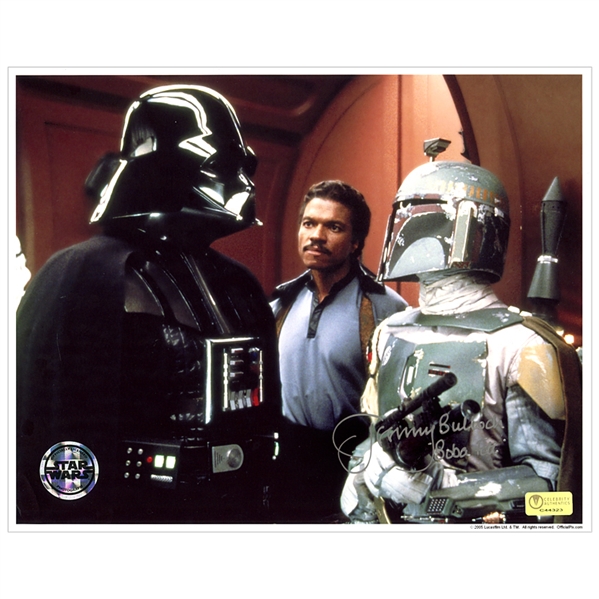 Jeremy Bulloch Autographed Star Wars 8×10 Cloud City Photo