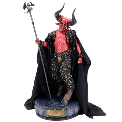 Tim Curry Autographed Legend Lord of Darkness Statue