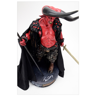 Tim Curry Autographed Legend Lord of Darkness Statue