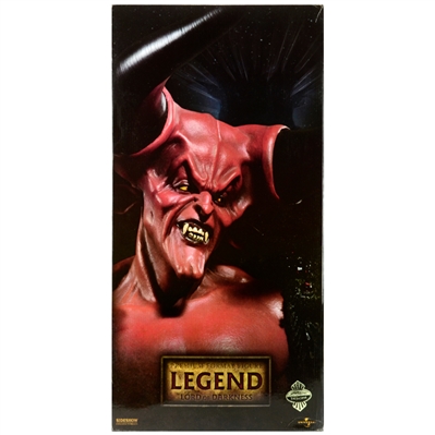 Tim Curry Autographed Legend Lord of Darkness Statue