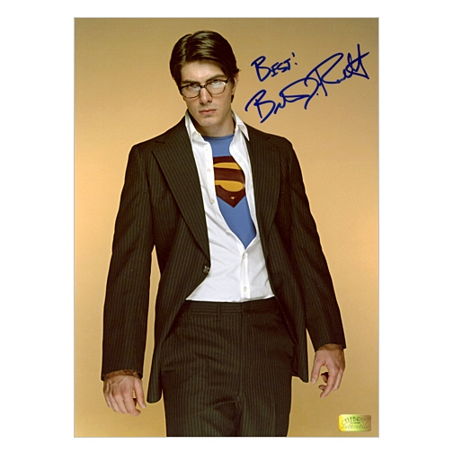 Brandon Routh Autographed 8.5x11 Superman Returns Reveal Photo