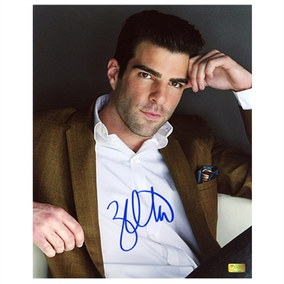 Zachary Quinto Autographed 8×10 Portrait Photo