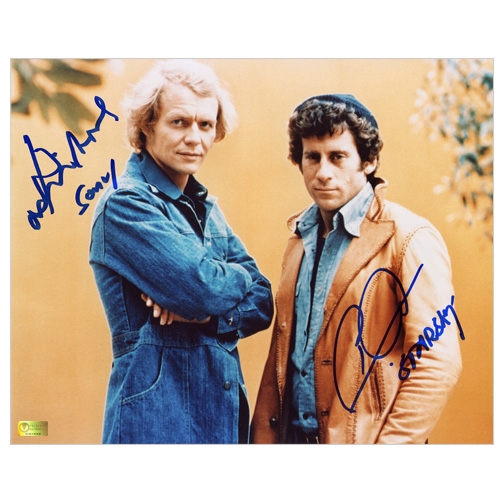 David Soul and Paul Michael Glaser Autographed 8×10 Starsky and Hutch Photo