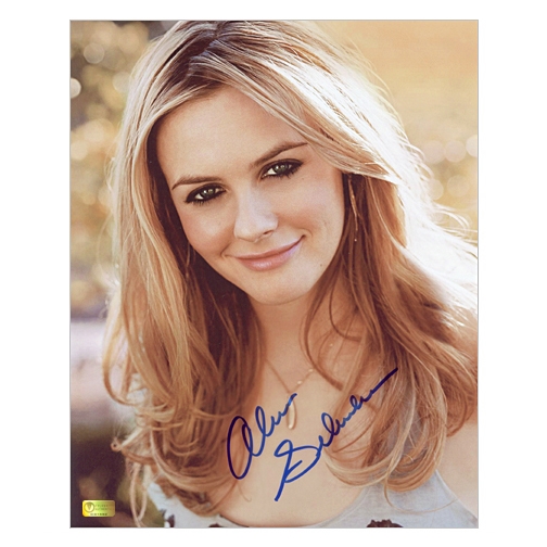 Alicia Silverstone Autographed 8×10 Casual Portrait Photo
