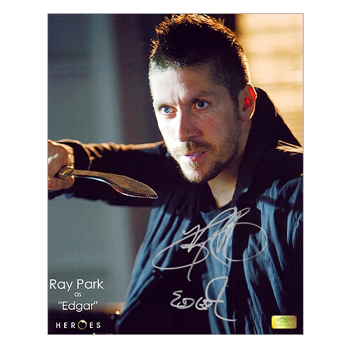 Ray Park Autographed 8×10 Heroes Edger Photo