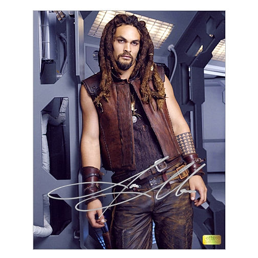 Jason Momoa Autographed 8×10 Stargate Atlantis Corridor Photo