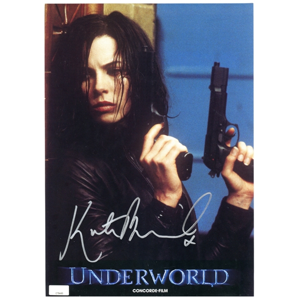 Kate Beckinsale Autographed 8.5x11.5 Underworld Lobby Card