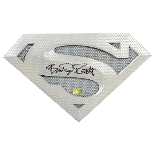 Brandon Routh Autographed Superman Returns Silver Emblem Prop