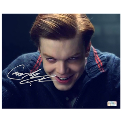 Cameron Monaghan Autographed Gotham 8×10 Joker Photo