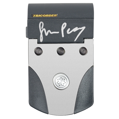 Simon Pegg Autographed Scotty Star Trek Tricorder Limited Edition Proof