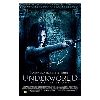 Rhona Mitra Autographed 16x24 Underworld Rise of Lycans Poster