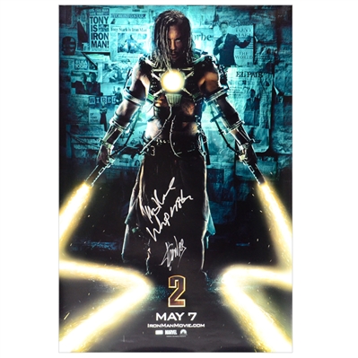 Stan Lee and Mickey Rourke 27x40 Iron Man 2 Poster