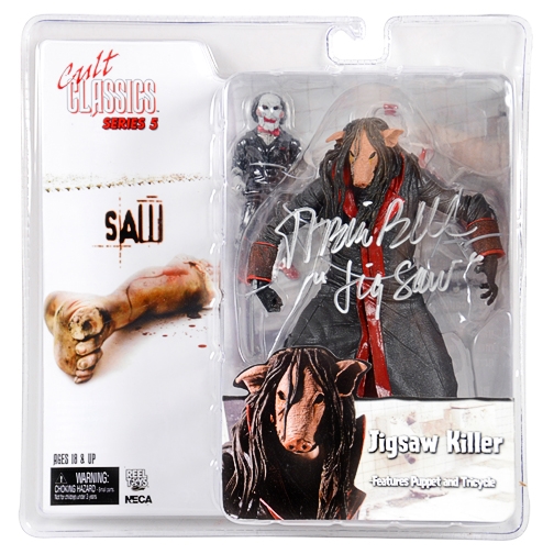 Lot Detail - Tobin Bell Autographed Jigsaw Killer Saw Figure