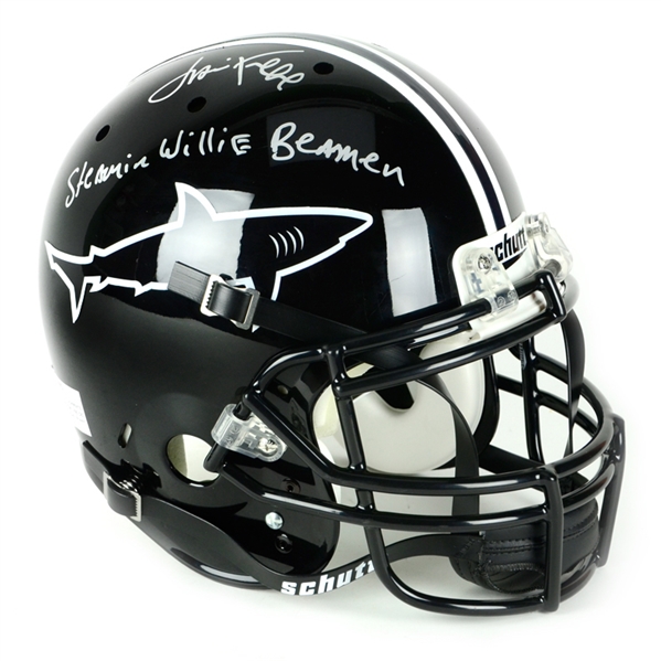 Jamie Foxx #13 Any Given Sunday Sharks Mini Helmet (JSA)