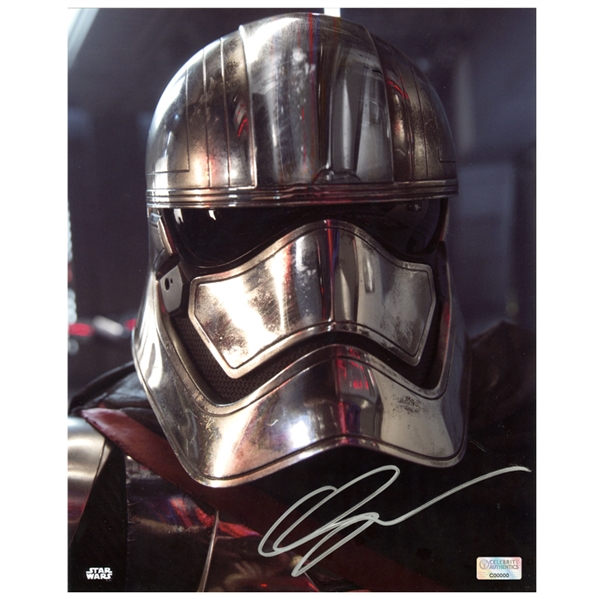 Gwendoline Christie Autographed Star Wars: The Force Awakens 8×10 Captain Phasma Close Up Photo