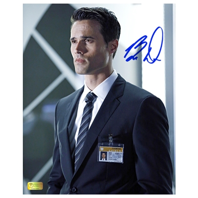 Brett Dalton Autographed Agents of S.H.I.E.L.D. 8×10 Agent Ward Scene Photo