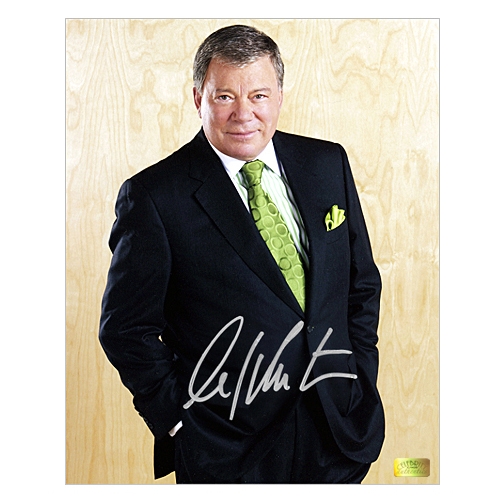 William Shatner Autographed 8×10 Portrait Photo