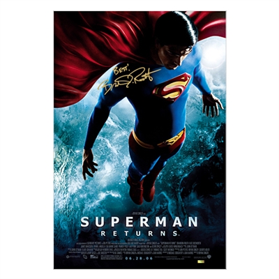 Brandon Routh Autographed 16×24 Superman Returns Poster