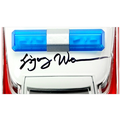 Sigourney Weaver Autographed Ghostbusters Ecto-1 1:18 Scale Die-Cast Car