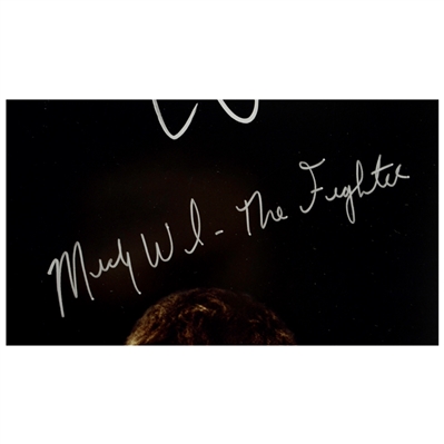 Mark Wahlberg, Micky Ward and Dicky Eklund Autographed 27x40 The Fighter Original Movie Poster