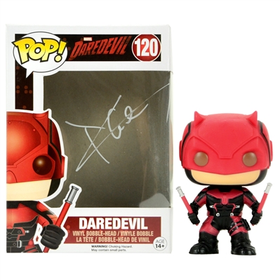 Charlie Cox Autographed Daredevil POP Vinyl Bobble-Head Figure