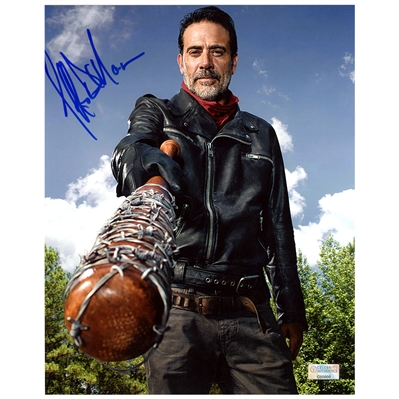 Jeffrey Dean Morgan Autographed The Walking Dead 8x10 Lucille Wants You Photo