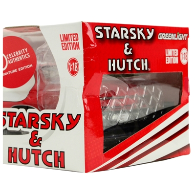 David Soul and Paul Michael Glaser Autographed Starsky & Hutch Torino 1:18 Scale Die-Cast Car