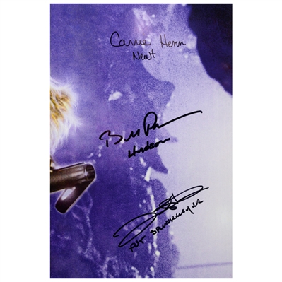 Aliens Cast Autographed 27x40 Aliens Movie Poster