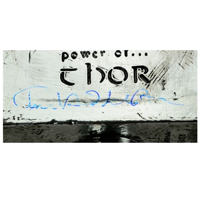 Chris Hemsworth and Tom Hiddleston Autographed Thor Mjolnir Hammer