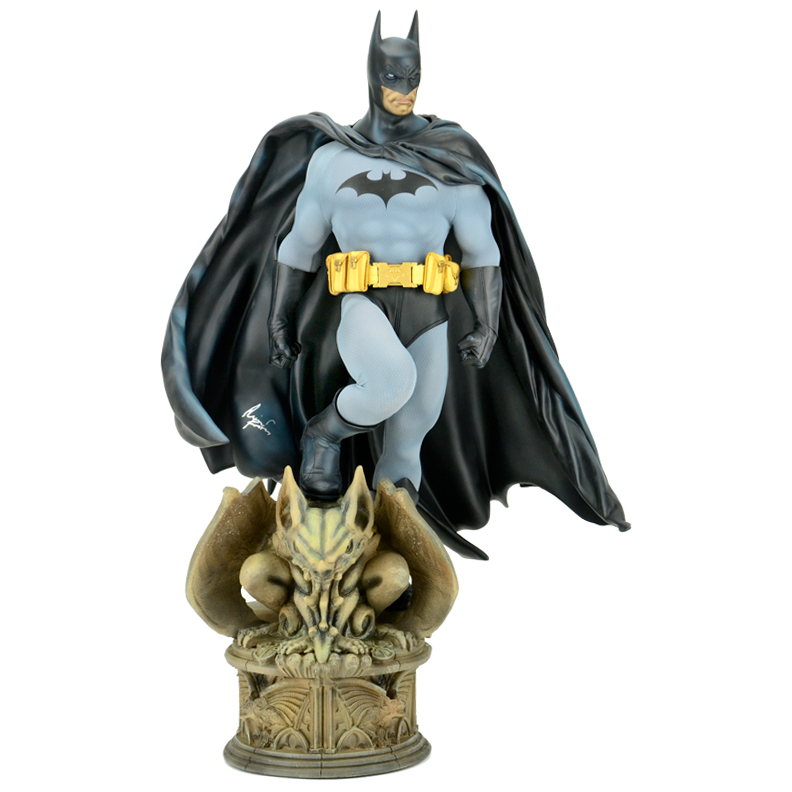 batman keaton statue