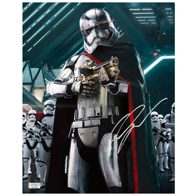 Gwendoline Christie Autographed Star Wars: The Force Awakens 8×10 Captain Phasma Stormtooper Commander Photo