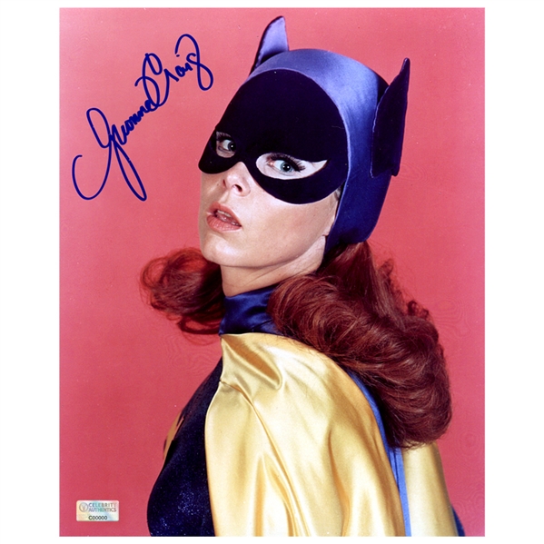 Lot Detail - Yvonne Craig Autographed Batgirl 8×10 Studio Photo
