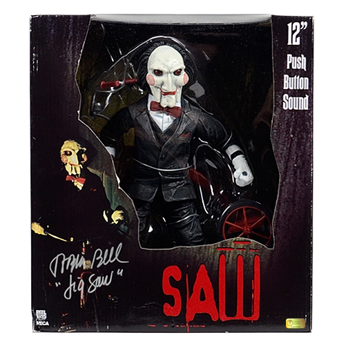 Tobin Bell Autographed 12 Inch Billy the Puppet Figure