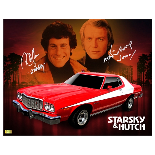 David Soul and Paul Michael Glaser Autographed 11×14 Starsky and Hutch Tribute Photo