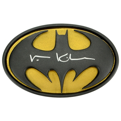 Val Kilmer Autographed Batman Forever Emblem