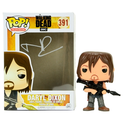 Norman Reedus Autographed The Walking Dead Daryl POP Vinyl Figure