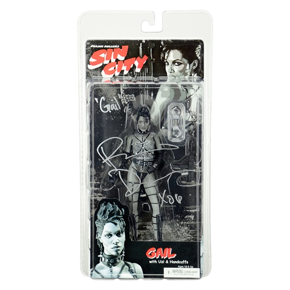 Rosario Dawson Autographed Sin City Gail Black and White Action Figure