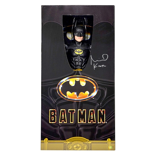 Michael Keaton Autographed 1:4 Scale Batman Action Figure